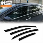 4PCS Window Visors Tape On For Mercedes E350 E550 E63 2010-2014 Dark Smoke. Fixed Price $29.99.