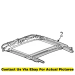 2011 Chevrolet Camaro Sunroof Cover And Frame Used Oe.... Fixed Price $700.95.