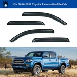 Fits 16-23 Toyota Tacoma Double Cab N300 Window Visors Rain Sun Guard Vent 4PC. Fixed Price $39.99.