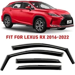 Rain Guards Vent Visors Shade For 2016-2022 Lexus Rx 350, 450H Shatterproof. Fixed Price $62.99.