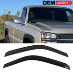 Fits 99-07 Chevy Silverado Gmc Sierra Standard Cab Acrylic Window Visors 2PCS. Fixed Price $28.99.