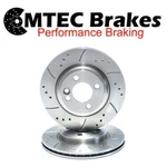 Front Brake Discs For Hyundai Terracan 2.5 Td 01-DRILLED Grooved. Fixed Price $128.41.