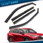 In-channel Rain Guards Vent Visor Shade For 20-26 Toyota Highlander Shatterproof. Fixed Price $38.99.