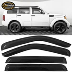 Fits 07-11 Dodge Nitro Window Visors Rain Sun Guard Vent. Fixed Price $26.65.