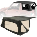 Black Soft Top W/ Tinted Windows For 1988-1994 Suzuki Sidekick Geo Tracker 98715. Fixed Price $135.00.