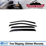 Trail Ridge Front & Rear Side Window Rain Deflector Guard Smoke For Ram Truck. Fixed Price $38.95.