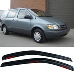 For 98-03 Toyota Sienna Window Rain Visors Shade Vent Guard Deflector W/ Sport. Fixed Price $41.39.