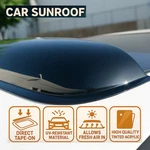 Smoke Tinted 3MM Sunroof Moonroof Wind Visor 880MM 34.6" For 2006-2007 Scion Xa. Fixed Price $28.63.