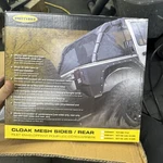 Smittybilt 95101 Cloak Extended Mesh Top, Sides And Rear, Black New. Fixed Price $39.90.