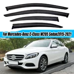 For Mercedes-benz C-class W205 C300 2015-2021 Tape-on Rain Guards Window Visors. Fixed Price $41.55.