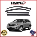 Out-channel Window Sun Vent Visor Rain Guard Deflector For Kia Sorento 2011-2015. Fixed Price $31.90.