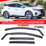 In-channel For Nissan Murano 2015-2024 Window Visors Rain Guards Deflectors. Fixed Price $45.21.