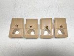 00-06 Bmw X5 E53 Interior Cargo Headliner Coat Hook Socket Roller Set Of 4 Oem. Fixed Price $19.99.