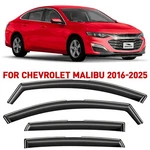 Rain Guards Vent Visors Shade For 2016-2025 Chevrolet (chevy) Malibu. Fixed Price $62.99.