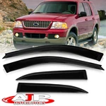 Window Visor Sun Rain Guard 2002-2010 Ford Explorer Mercury Mountaineer. Fixed Price $31.00.