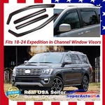 Fits 2018-24 Ford Expedition In-channel Vent Window Visors Rain Guard Deflectors. Fixed Price $46.79.