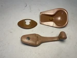 Vw Volkswagen Rabbit MK1 Sunroof Handle Trim Plate Peanut Buyer Brown Tan. Fixed Price $60.00.