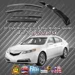 For 2009-14 Acura Tsx 3D Mugen Style Window Visors Rear Spoiler Wing. Fixed Price $76.59.