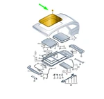 New Volkswagen Taos Panoramic Glass Roof Seal 3G9877459C Original. Fixed Price $179.06.