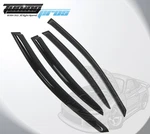Outside Mount Window Visor 4 Pcs Dark Smoke For 2006-2011 Hyundai Accent. Fixed Price $38.64.
