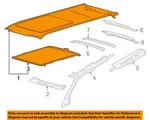 Ford Oem 18-23 Expedition,navigator Components-roof Panel JL1Z7850202A. Fixed Price $1668.56.