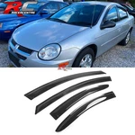 For 00-05 Dodge Neon Window Visors Acrylic Sun Shade Rain Vent Guards 4PC. Fixed Price $28.80.