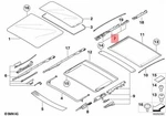 Genuine Bmw E83N Suv Sunroof Repair Kit For Glass Rear Oem 54103454098. Fixed Price $157.30.