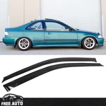 For 92-95 Honda Civic Coupe Hatchback Window Visor Rain Deflector Guard 2PCS Set. Fixed Price $26.99.
