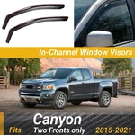 Fits Gmc Canyon 2015-2021 In-channel Vent 2PCS Window Visor Rain Guard Deflector. Fixed Price $45.99.