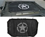 Mesh Sun Shade Top Cover Star For Jeep Wrangler Jku Unlimited Rubicon Sahara. Fixed Price $38.06.