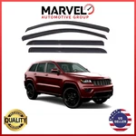 For Jeep Grand Cherokee 2016-2021 Black Window Visor Rain Guard Deflectors. Fixed Price $28.90.