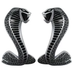 Ford Racing Fender Emblem Cobra Snake Pair GT500 Mustang 2007-2014. Fixed Price $89.99.