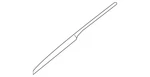 Genuine Nissan Sunroof Molding 91380-9N02A. Fixed Price $74.91.
