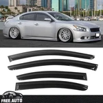 For 09-15 Nissan Maxima Window Visors Rain Sun Guard Deflector 4PC Set Acrylic. Fixed Price $28.80.