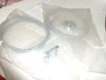 -2-3 Corvette 1963-1975 Deck Lid Release Cable Pair New. Fixed Price $40.00.