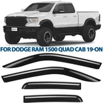 Clim Art Rain Guards Vent Visors Shade For 2019-2026 Dodge Ram 1500 Quad Cab. Fixed Price $68.24.