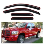 For 02-09 Dodge Ram Quad Cab 1500 2500 3500 In-channel Window Visors Deflectors. Fixed Price $22.49.