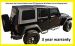 Replacement Black Soft Top Tint Windows 07-09 For Jeep Wrangler Unlimited 4 Door. Fixed Price $224.99.