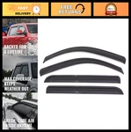 Rain Guards For 2000-2004 Dodge Dakota Crew Cab Window Vent Visors, Pcs, Smo. Fixed Price $139.99.