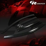 Smoke Tint Window Visor/wind Deflector Vent Rain Shade For 10-13 Buick Lacrosse. Fixed Price $30.56.