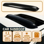 Rain Guard Top Visor Dark Grey Sun Roof 880MM (34.6") For 2012-16 Toyota Yaris. Fixed Price $30.20.