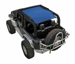 Spiderwebshade Mesh Bikini Top-blue For Jeep 2DR SWS-SHDTOP-01-JK2D-BLU. Fixed Price $98.98.