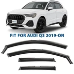 Rain Guards Vent Visors Shade For 2019-2026 Audi Q3. Fixed Price $73.49.