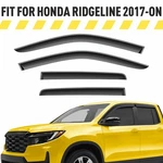 Rain Guards Vent Visors Shade For 2017-2026 Honda Ridgeline. Fixed Price $47.24.