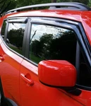 Avs Smoke Rain Guards Vent Visors 3M Tape-on For 2015-2023 Jeep Renegade Suv. Fixed Price $99.95.