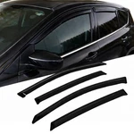 Window Visor Guard 4PCS For Buick Rainier 2004-2007 Tape-on Dark Smoke. Fixed Price $36.49.