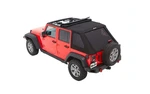 Bestop 56853-17 Trektop Black Twill Fabric Soft For 07-18 Jeep Wrangler Jk. Fixed Price $1655.98.