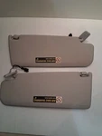 2009 Vw Jetta Rh Lh Sun Visors + Clips Screws Gray Oem ITEM#388. Fixed Price $60.00.