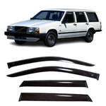 Tape-on Window Visors Rain Guards Fit Volvo 740 Combi 1984-1992 Deflectors. Fixed Price $139.00.