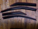 Window Visors Rain Guards For 2012-2017 Toyota Camry Dark Smoke Deflectors. Fixed Price $19.97.